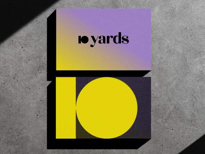 10 yards - Brand identity & website