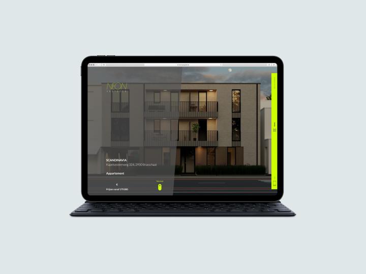Neon Vastgoed - Web portal