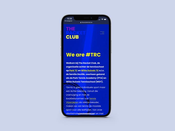 The Racket Club - Brand design & website