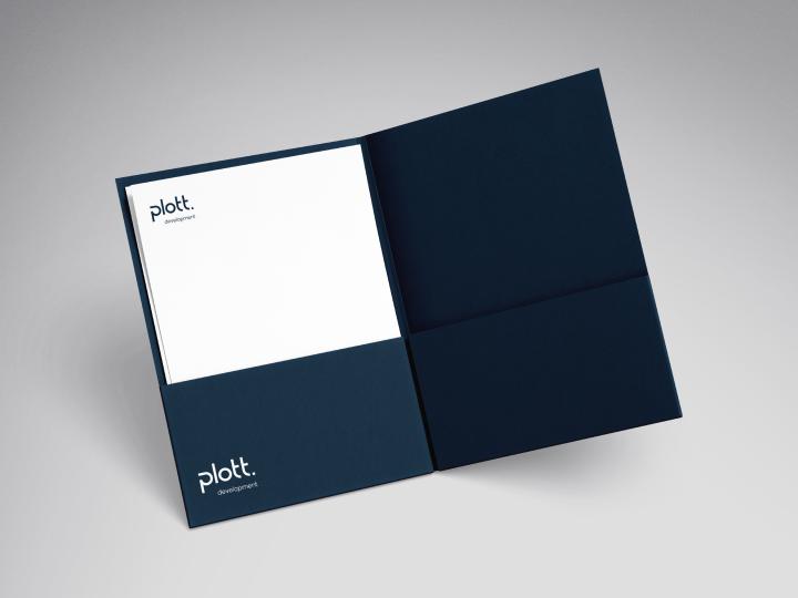 Plott. development - Brand identity design
