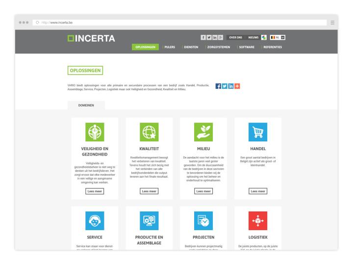 Incerta - Website