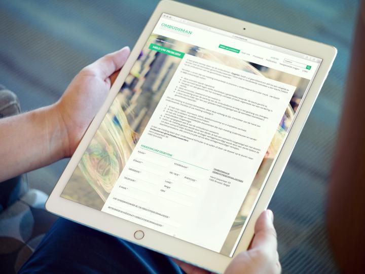 Website Ombudsman Gerechtsdeurwaarders