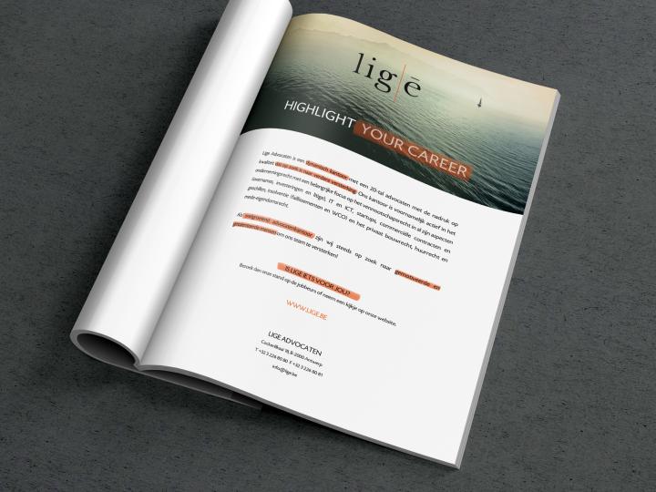 Lige Advocaten - Brand Design