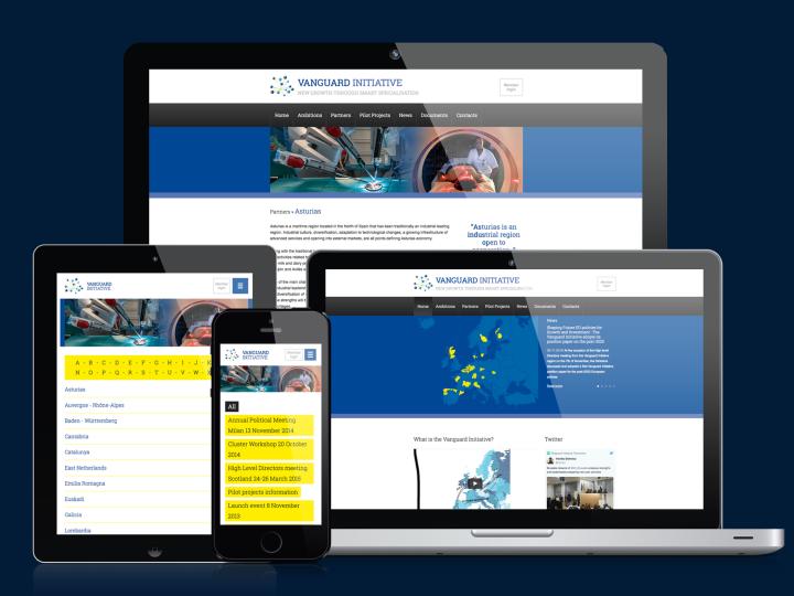 Vanguard Initiative - Website & Intranet