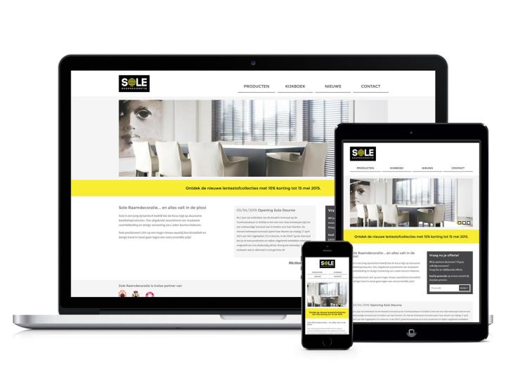 Sole Raamdecoratie - Website 2015