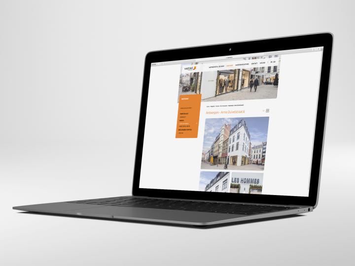 Vastned Retail Belgium - Website