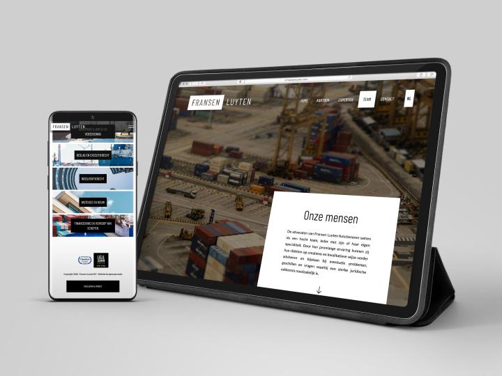 Fransen Luyten - Brand design & website