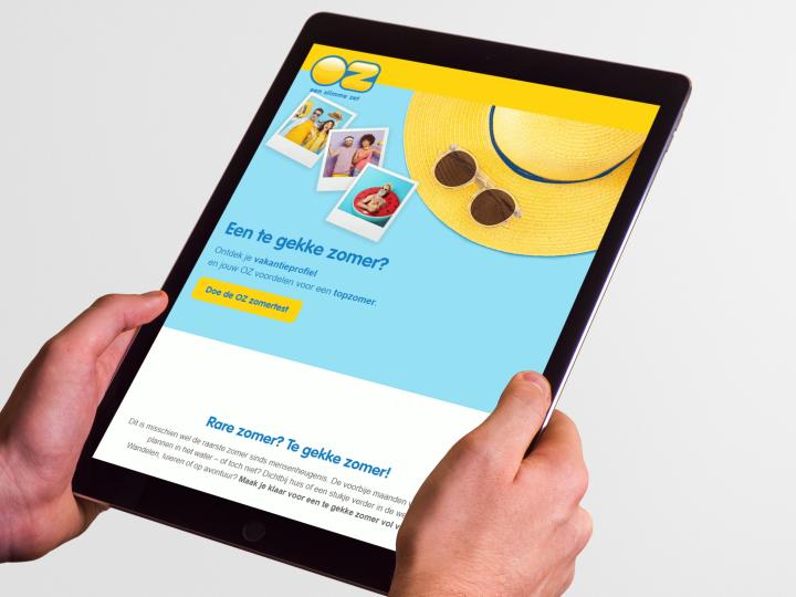 OZ Zomertest - Web development