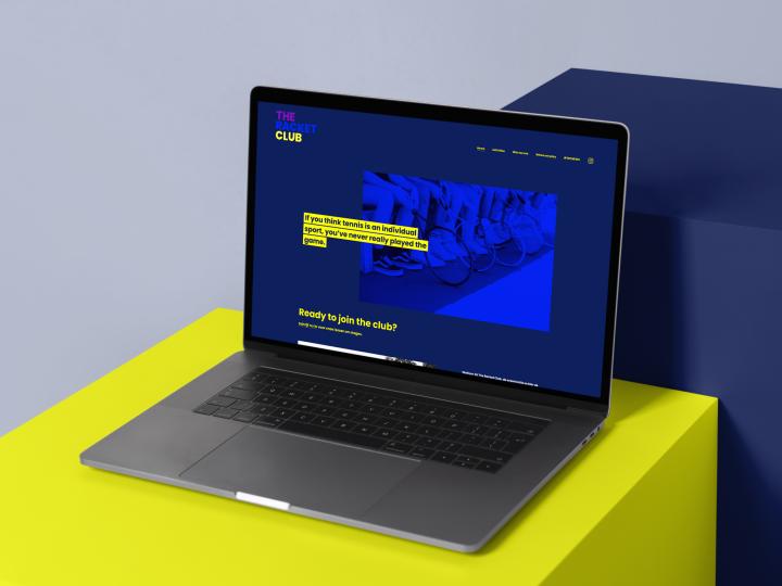 The Racket Club - Brand design & website