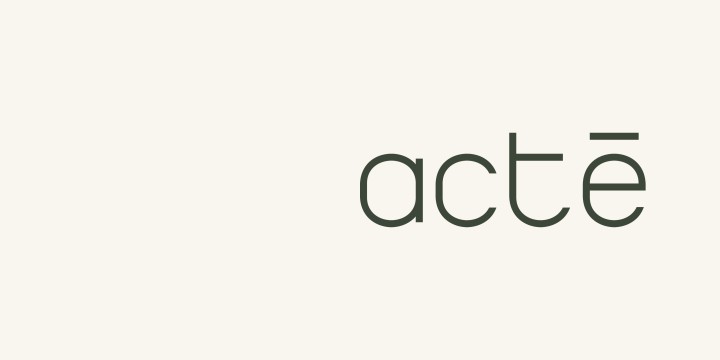ACTé Real Estate - Brand design & digital platform