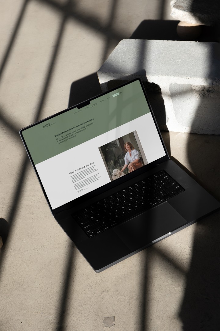 ACTé Real Estate - Brand design & digital platform