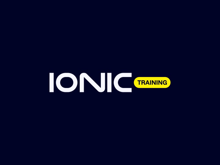 IONIC - Brand identity design