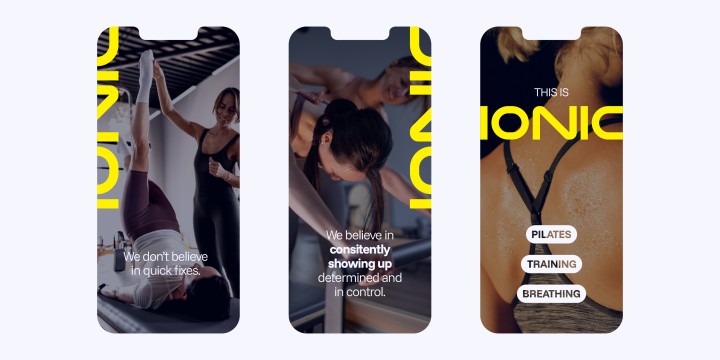IONIC - Brand identity design